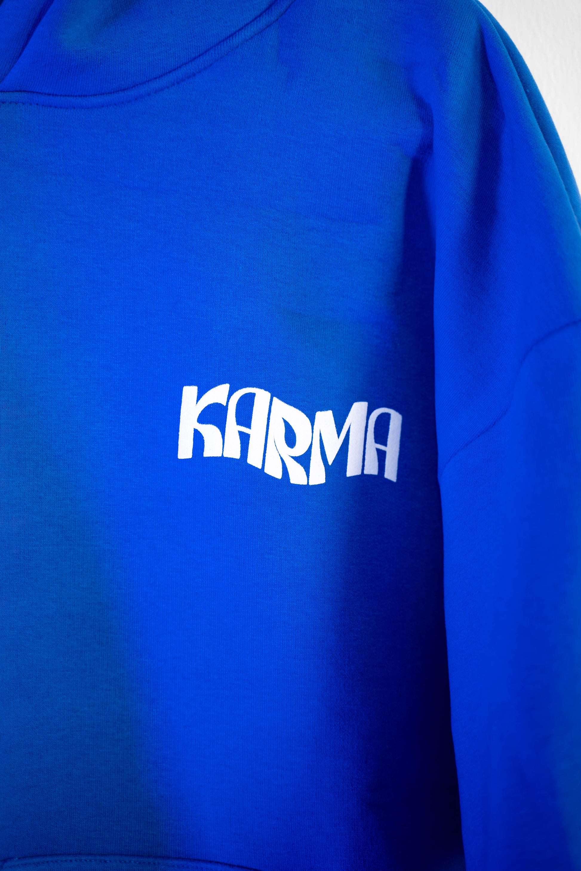 KARMA HOODIE BLAU