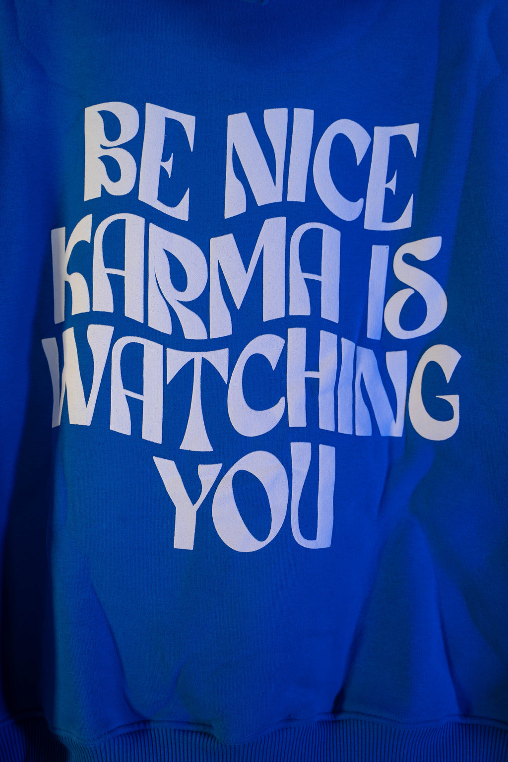 KARMA HOODIE BLAU